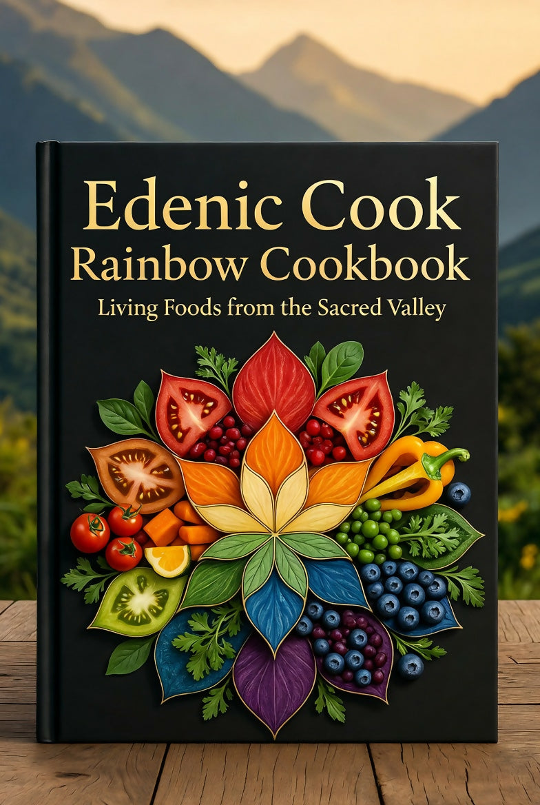 Edenic Cook Rainbow Cookbook – Living Foods from the Sacred Valley
